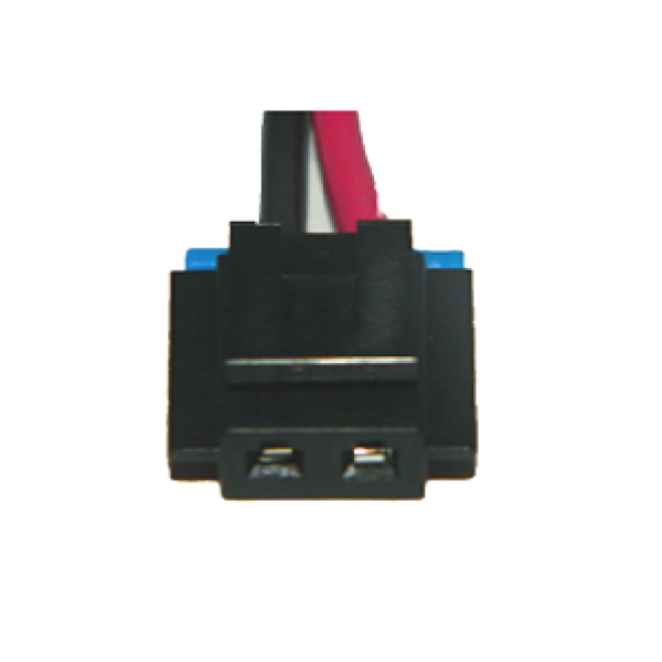 Conector para pila y ensamble de gasolina