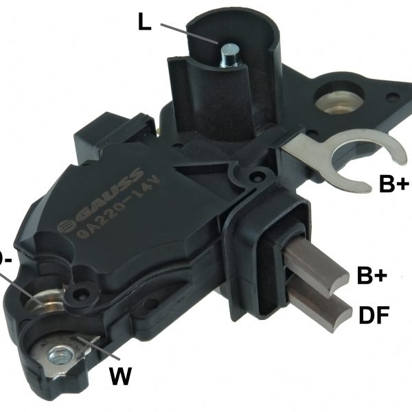Regulador alternador Fiat Palio Volkswagen Fox Gol Jetta Polo