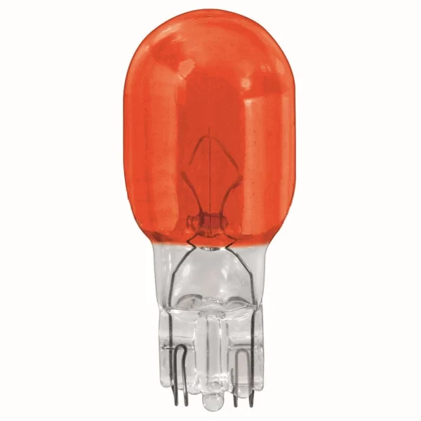 Bombillo 12V 15W W2.1X9.5D 1 Contacto Ambar (T15)