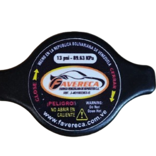 Tapa radiador japonesa pequeña 13 libras