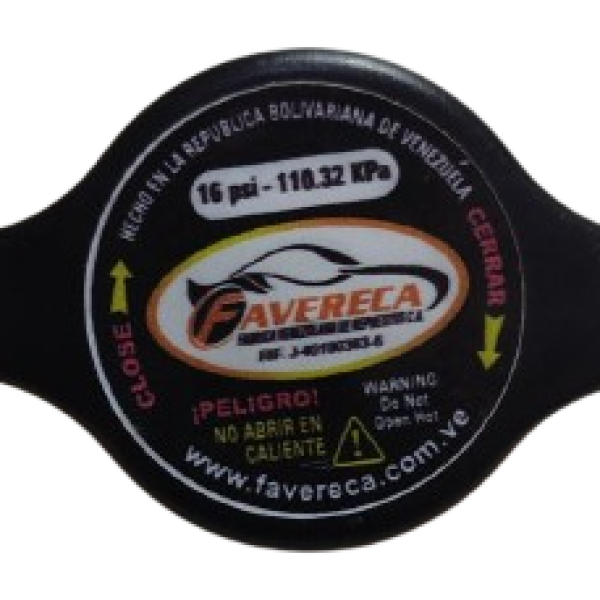 Tapa radiador japonesa pequeña 16 libras