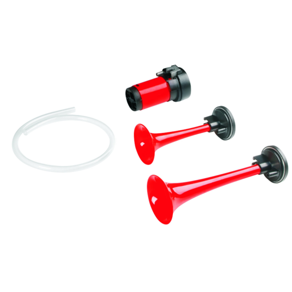 Bocina eléctrica de aire con compresor Universal 12V 2 pitos